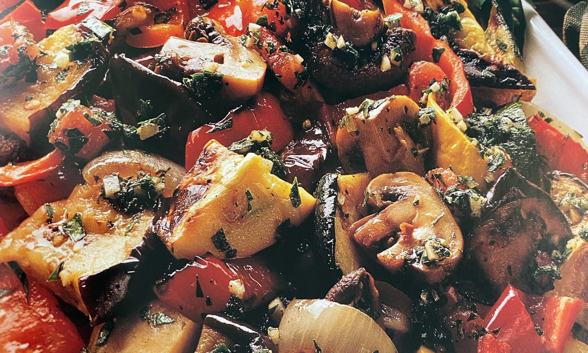grilled vegetables, healthy digestion, reduce inflammation